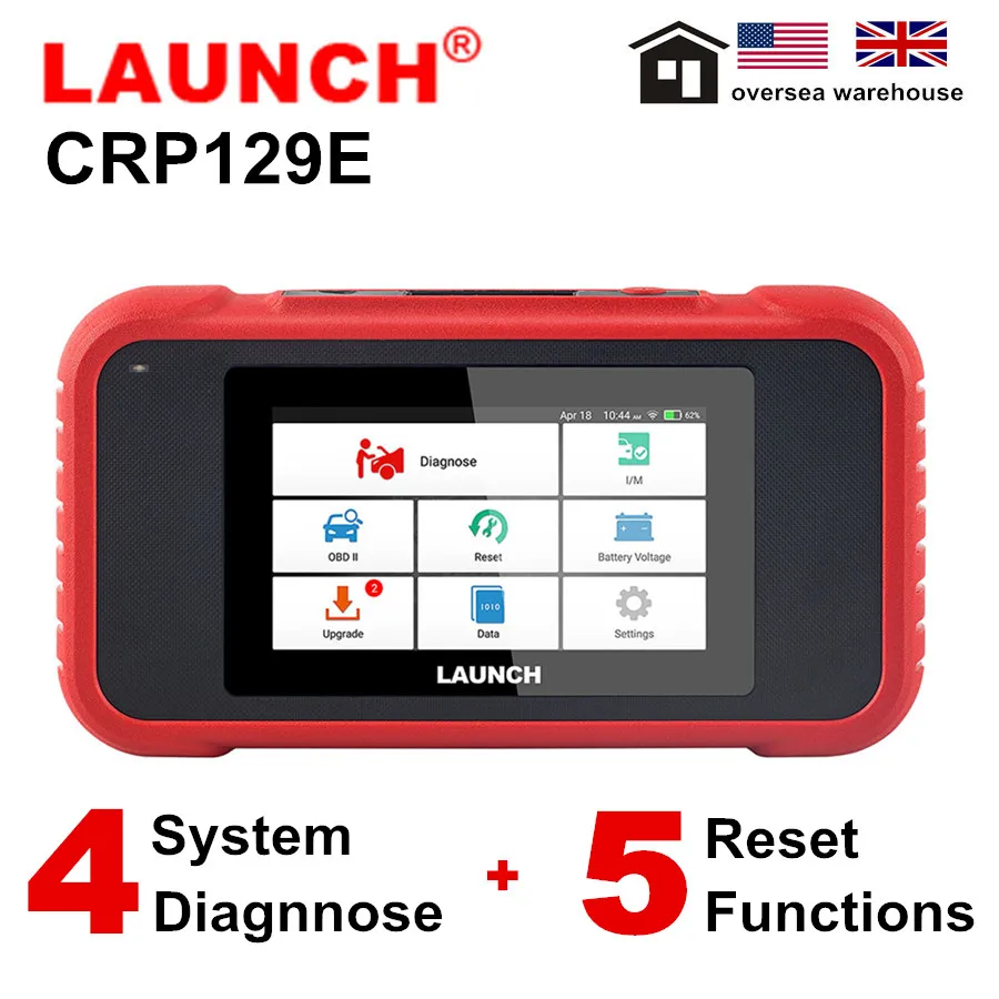 Оригинальный сканер Launch X431 CRP129E с диагностикой и обслуживанием коробки передач