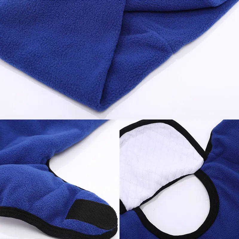 

Winter Warm Earmuffs Dust-Proof Collar Open Three-In-One Neck Ear Protection Horse Velvet Neck Riding Protection Earmuffs Collar