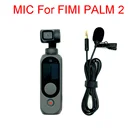 Аксессуары FIMI для ладони, 3,5 порт, петличный микрофон для FIMI, ладонь, 2 карманных камеры, Hi-Fi, записывающий микрофон, аксессуары