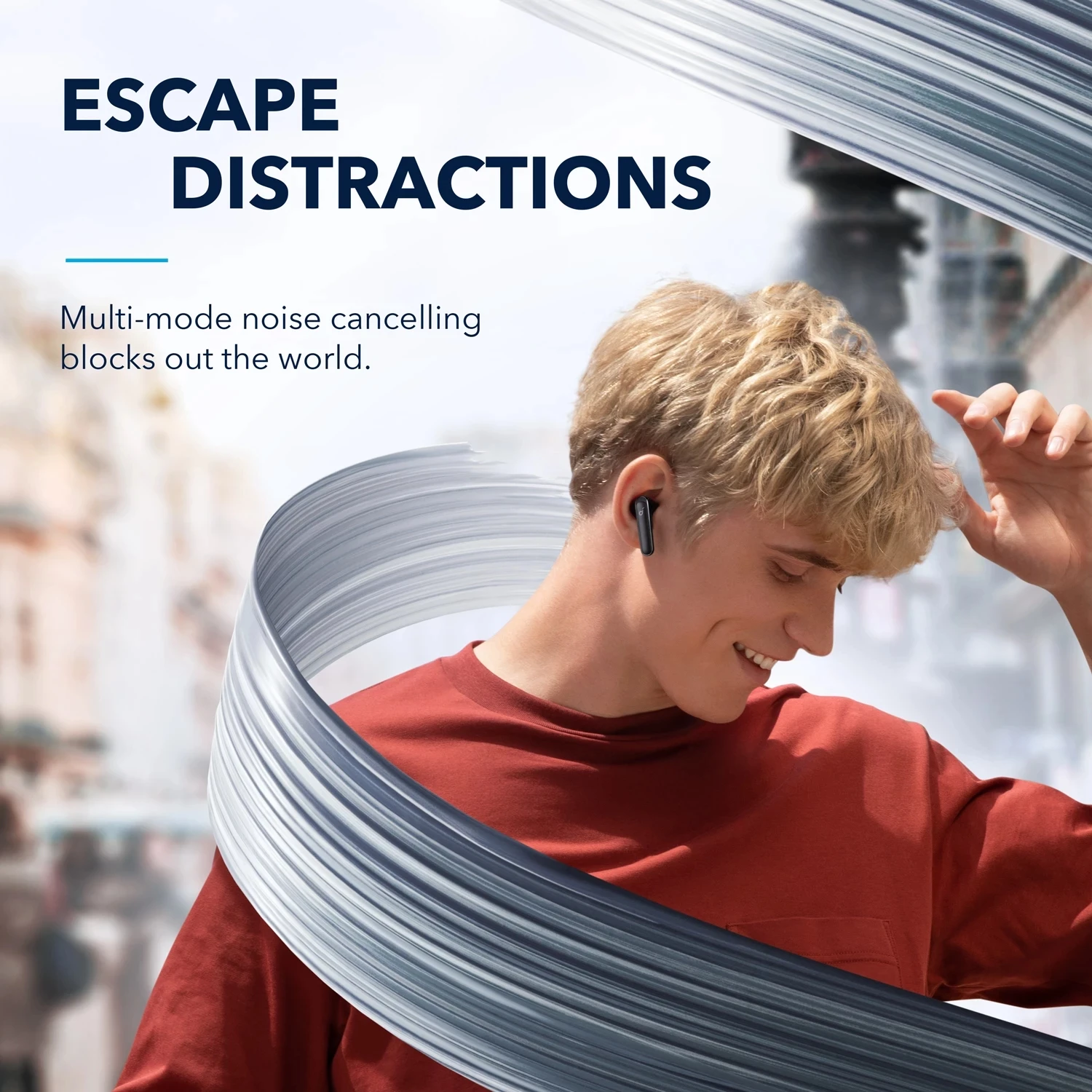 Новые шумоподавляющие наушники Soundcore Life P3 TWS от Anker басы 6 микросхем для четких