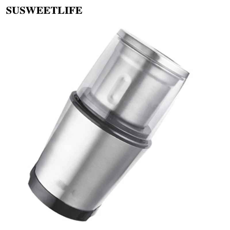SUSWEETLIFE Mini coffee grinding machine household electric portable 100g low noise | Бытовая техника