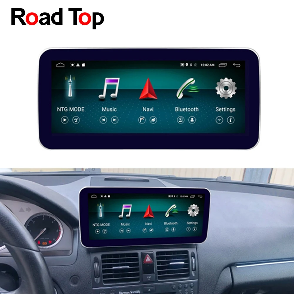 10 25 &quotAndroid дисплей автомобиля радио gps навигации головное устройство для Mercedes Benz