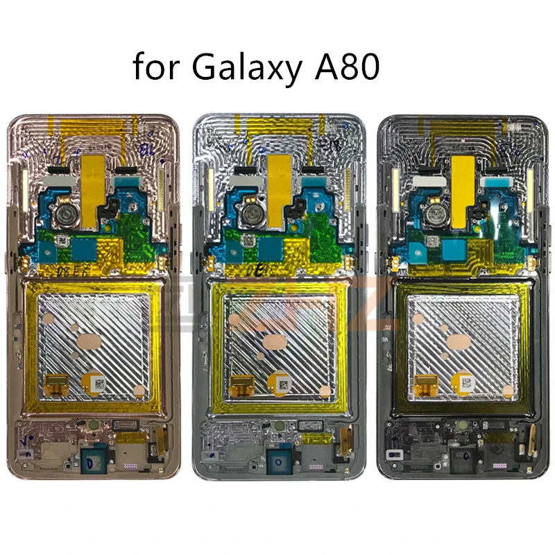 Super AMOLED для Samsung galaxy A80 ЖК-дисплей сенсорный экран дигитайзер в сборе A90 A805 SM-A805F/DS lcd