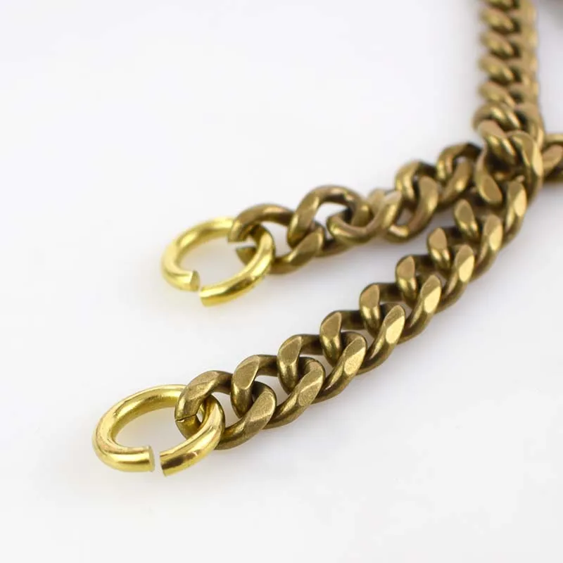 Цепочка кошелек для мужчин из твердой латуни 2 5*9*11 мм|Пряжки и крючки| |