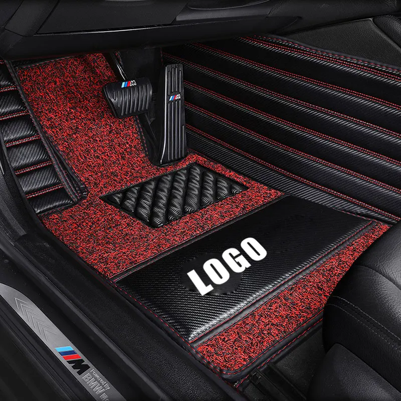 

Custom leather car floor mats for Cadillac SLS ATSL CTS XTS SRX CT6 ATS Escalade auto accessories car styling auto mat