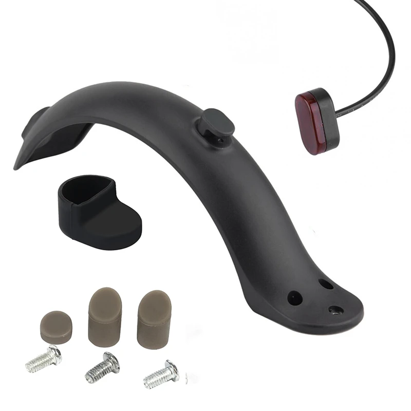 Задний брызговик защита крыла + кронштейн крюк задний фонарь для электроскутера