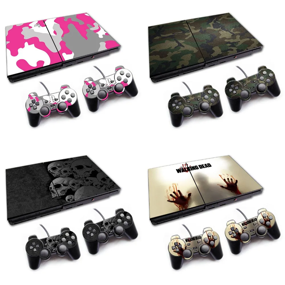 Specialized in manufacturing various decal skin stickers for PS2 SLIM 70000 Series