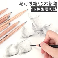 sketch carbon drawing pencils professional painting sketching pencils 12pcspack free shipping