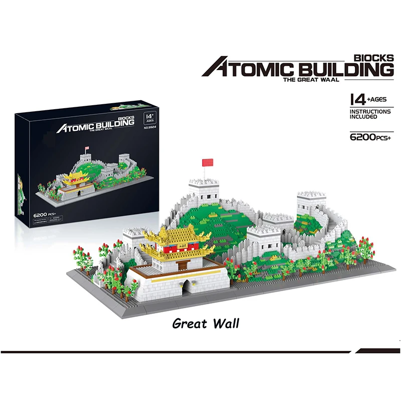 

Детский мини-конструктор «Великая стена», 2021