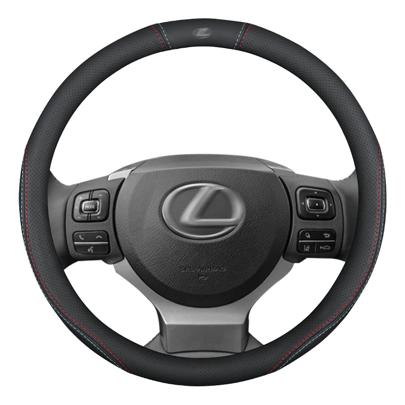 Чехол рулевого колеса автомобиля противоскользящая Автомобильная оплетка для