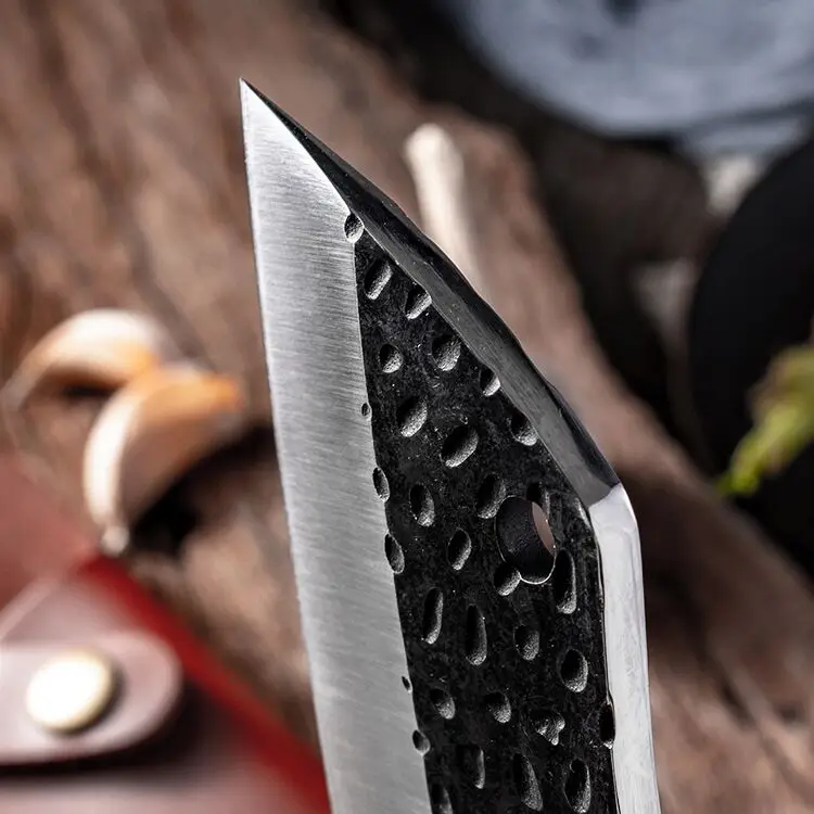 Измельчитель кухонный нож Scimitar уличный для убоя рыбы кожаный кемпинга и