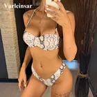 9 цветов, 2021, бикини, пуш-ап, купальник, женский купальник, Женский комплект из двух предметов, бикини с чашечками бюстгальтера, бандо, купальный костюм V2347