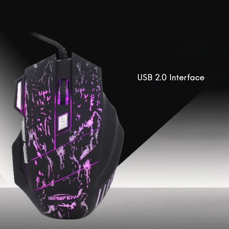Игровой Мышь Проводная игровая мышь USB рабочий стол Цвет проводной Офис |