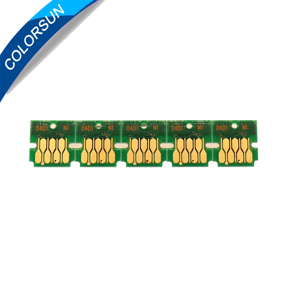 Colorsun T04D100/C13T04D100 чипы для резервуара Epson фотосессия WF2861 фотоэлемент 3760 ET4750 ET4760|Чип