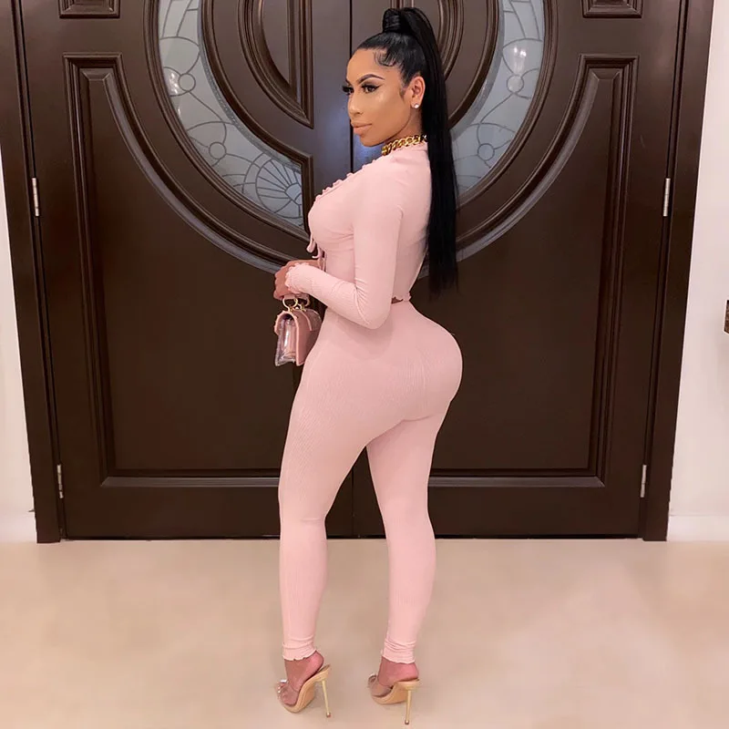 Женский трикотажный кардиган с длинным рукавом в рубчик |