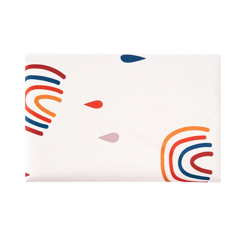 

Highchair Floor Protector Mat Anti-Slip Silicone Spot Mat Baby Eatting Play Mat D0JC
