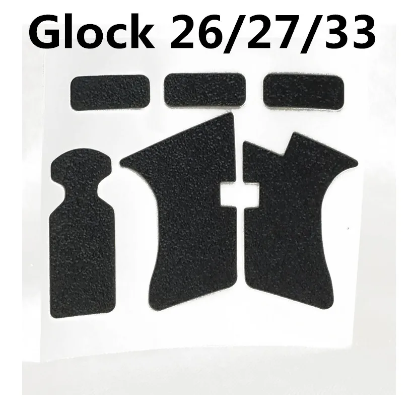 Нескользящая резиновая текстурная лента-перчатка для Glock 17 19 20 21 22 25 26 27 33 43 чехол