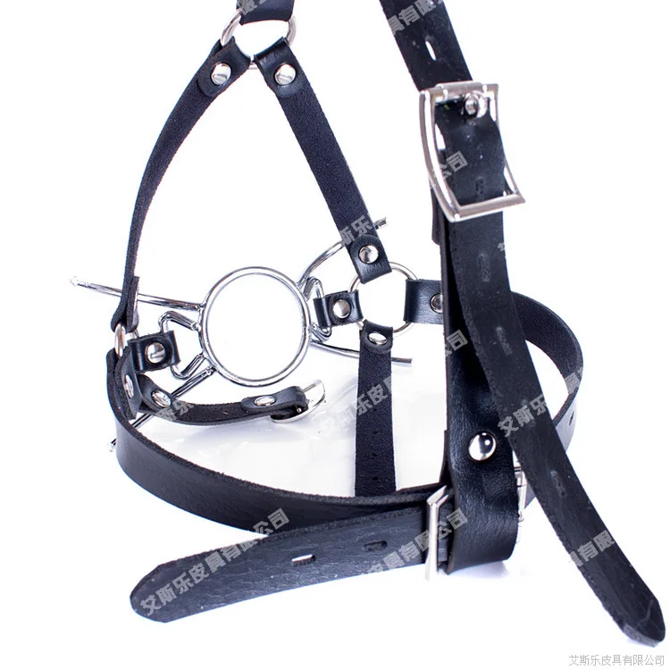 

BDSM Bondage Sex Toys For Couples Sexy Products Open Mouth Gag Ball Harness Restraints Leather Erotic Games Oral Fixation Fetish