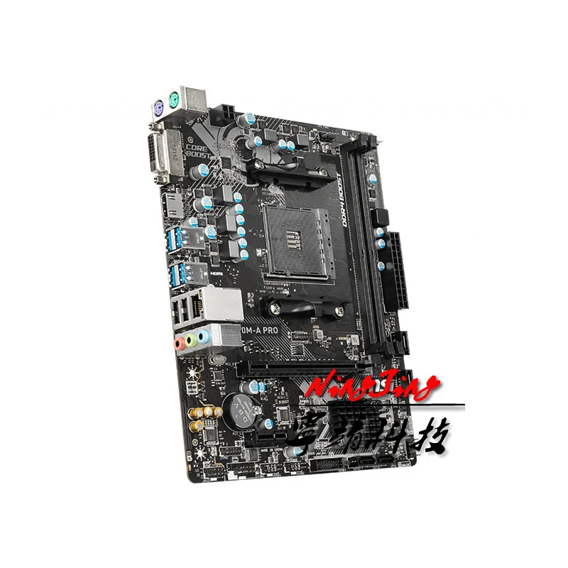 AMD Ryzen 5 1400 R5 CPU + MSI A320M A PRO материнская плата гнездо AM4 Motherbaord без кулера | Компьютеры