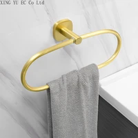 nordic round towel rack bath towel rack bathroom towel ring punch free hanging ring towel ring hand towel rack hanging ring