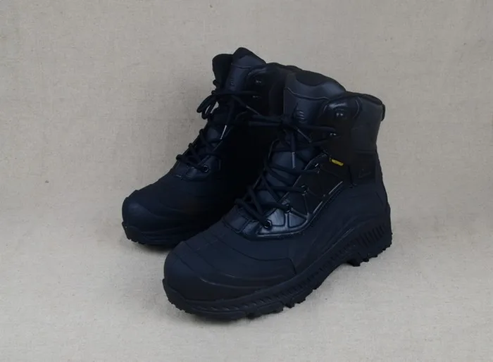 Мужские рабочие ботинки из воловьей кожи со стальным носком для треккинга охоты