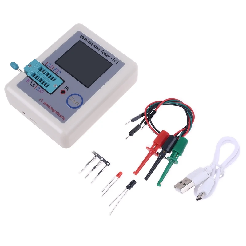 Тестер транзисторов Φ 3 5 дюймов цветной дисплей TFT подсветка для диодов триодов