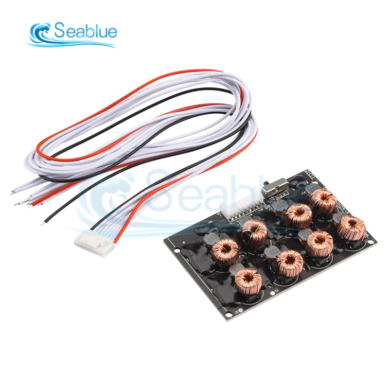 

1 Pcs 8S/4S Series Active Equalizer Lithium Battery Lossless Equalizer Module 2A Has Stable Heat Dissipation Performance