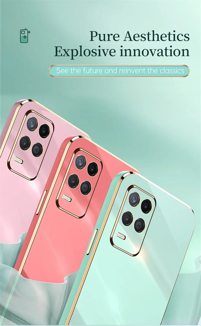 for oppo a54 a55 a73 a93 a74 case luxury plating silicone cover with ring holder stand for oppo a52 a72 a92 a94 a15 a15s a8 a31 free global shipping