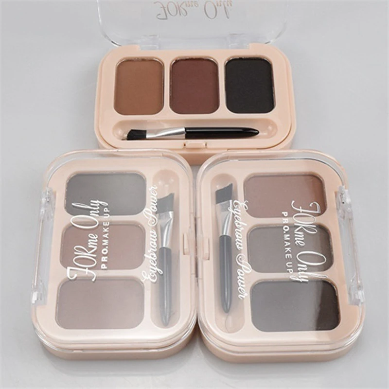 Женская Косметика для макияжа пудра бровей палитра усилитель пигмент стойкий