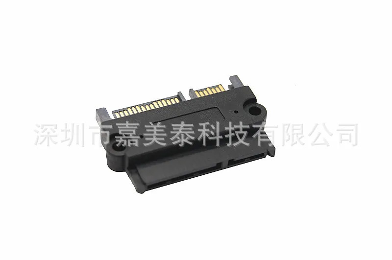 

22P SATA male to female straight-through head adapter 7+15 male to female SATA power data conversion head