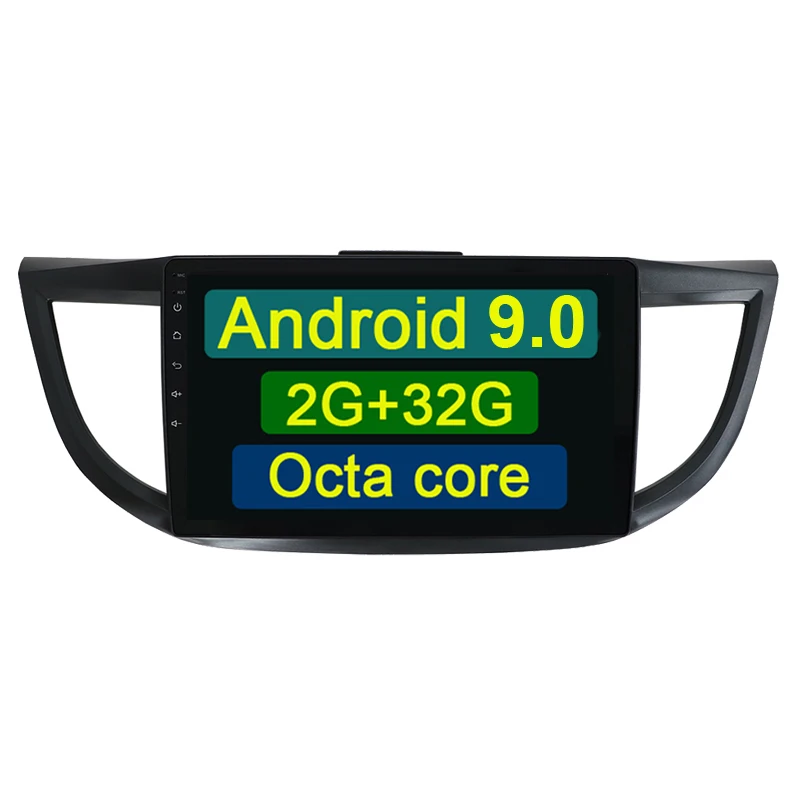 Автомобильный мультимедийный плеер Android 9 автомобильный dvd gps плеер для Honda CRV 2012 с автомобильным Радио Видео плеером gps навигация автомобиля стерео gps - Цвет: 2G 32G