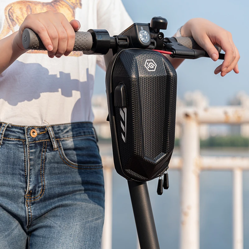 

CoolChange Waterproof Electric Scooter Handle Bag MTB Road Bike Folding Front Frame Hanging Bike Bag for Xiaomi M365 ES1 ES2 ES3