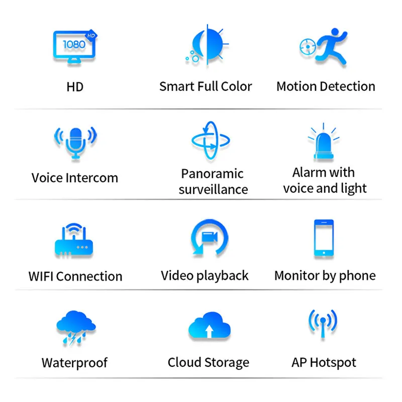 

WIFI Camera Outdoor PTZ IP Camera H.265 1080P Speed Dome CCTV Security Cameras IP Camera WIFI Exterior 2MP IR Home Surveilance