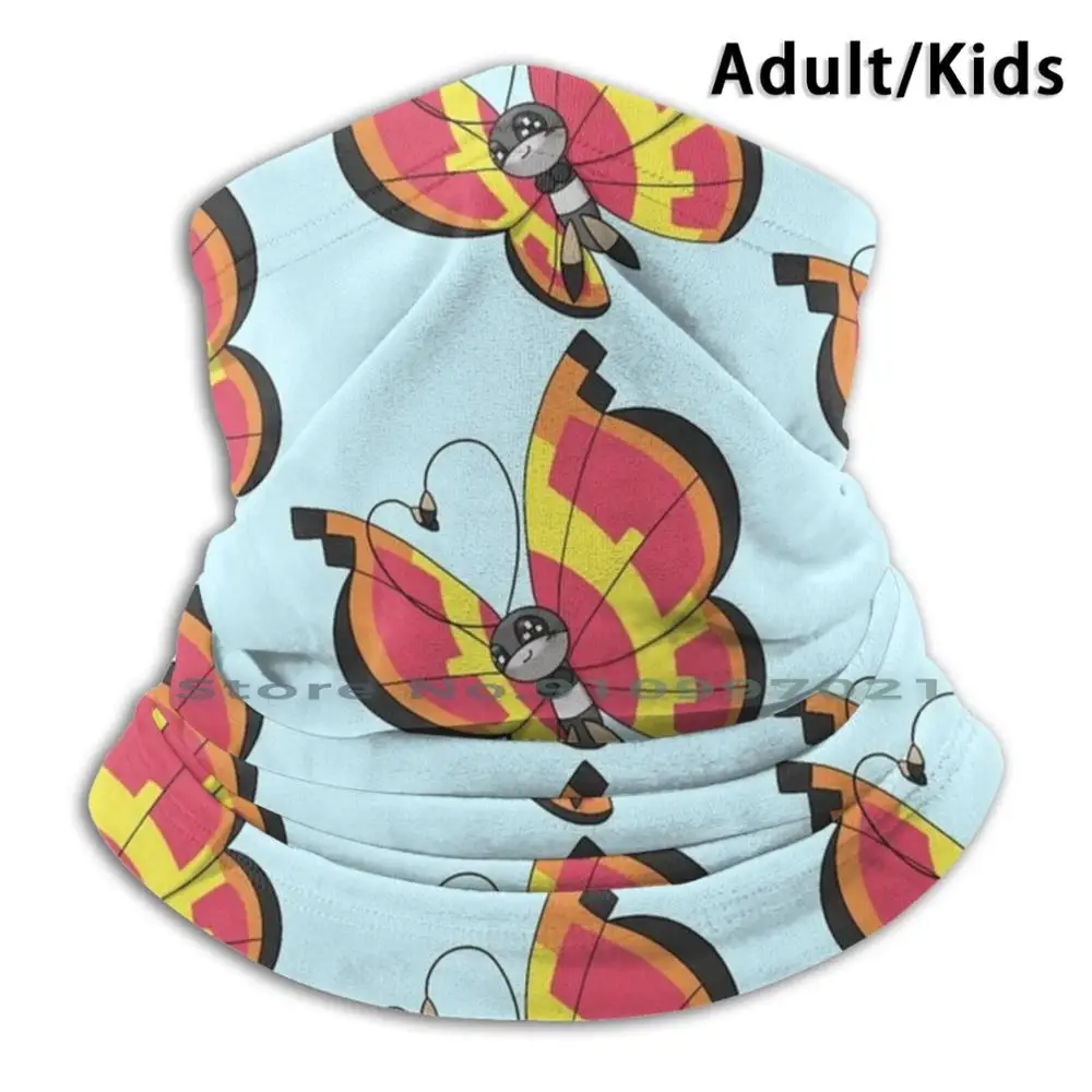 Шарф маска с узором от солнца Vivillon шарф бандана для шеи и лица милые насекомые| |