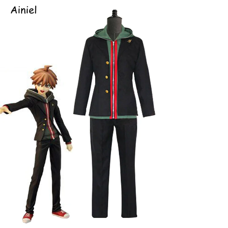 

Anime Danganronpa 2 Dangan Ronpa Makoto Naegi Cosplay Coatume Outfits Uniform Suits Halloween Carnival Costumes for Men Women