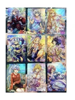 9pcsset acg exquisite girl fate fgo fategrand order refraction no 1 sexy girls hobby collectibles game anime collection cards