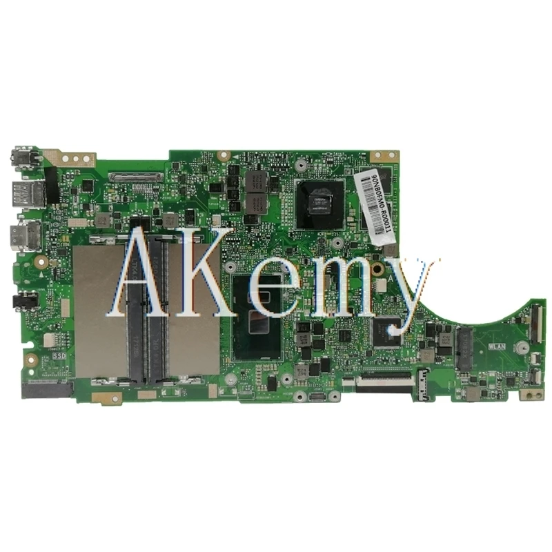 Akemy X510UR для For Asus X510U X510UN X510URR X510UQ Laotop материнская плата W/ I7-7500U GT930MX | Компьютеры и
