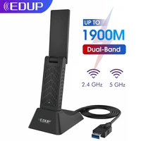 edup 1900mbps usb 3 0 wifi adapter dual band 5ghz2 4ghz usb ac network card wifi long range receiver antena for laptop desktop