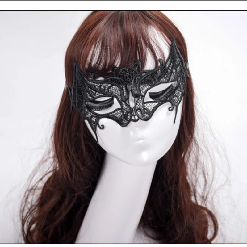 Новая шелковая маленькая маска летучей мыши сексуальная танцевальная вечеринка