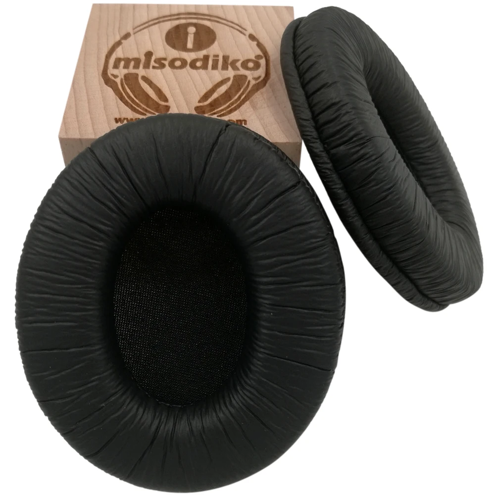 Misodiko сменные амбушюры Комплект подушек-для Bose quietкомфорт QC 1 и sony MDR-NC60 D333, DR-BT50 вкладыши для наушников - Color: Black Wrinkled