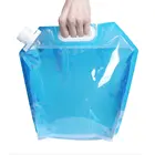 5 л уличные мешки для воды Складные портативные питьевые кемпинги Кулинария Пикник барбекю контейнер для воды Сумка переноска автомобильный резервуар для воды