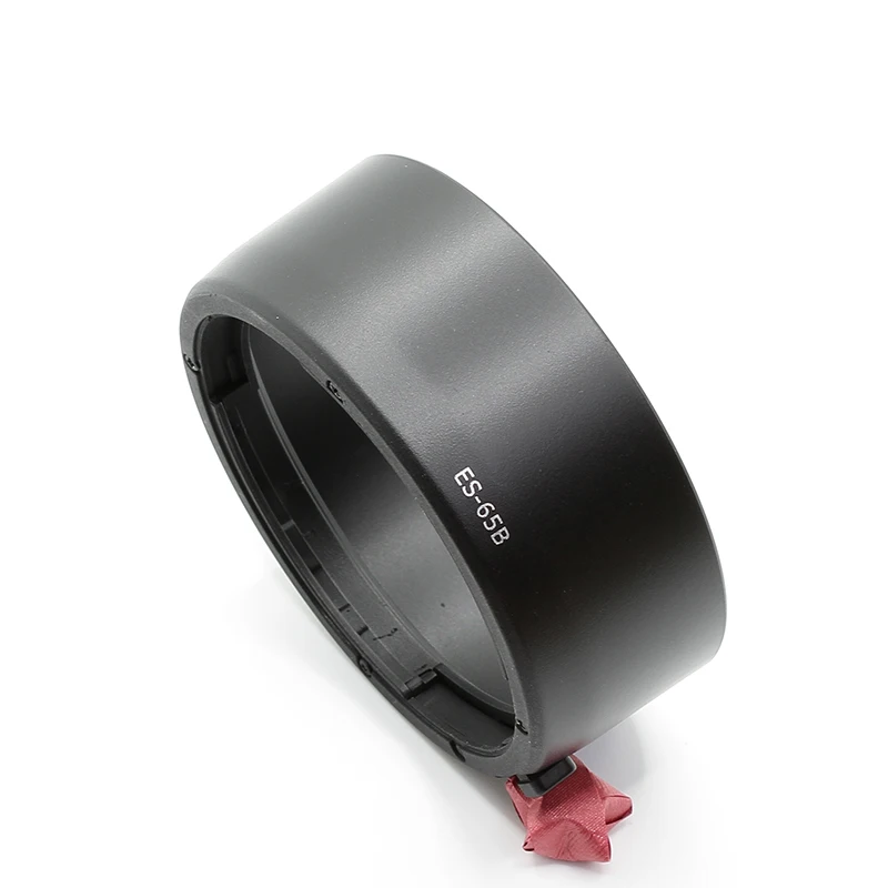 

ES65B lens hood ES-65B for Canon RF50mm F1.8 STM snap-on bracket Can be installed in reverse