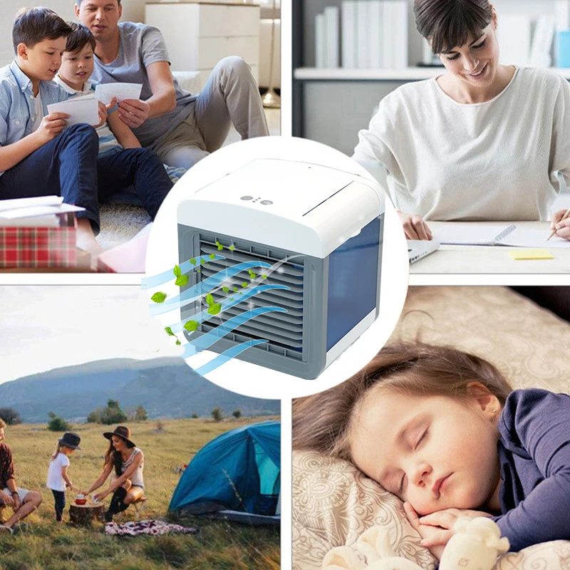 Охладитель воздуха вентилятор кондиционер увлажнитель охлаждения мини USB