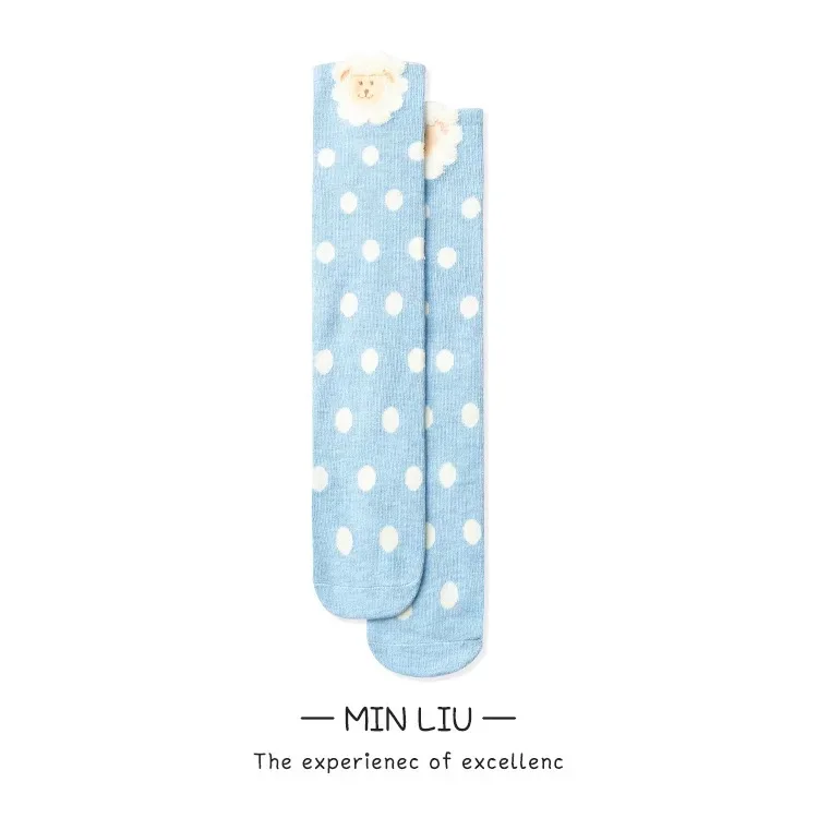 Коллекция 2020 года детские длинные хлопковые носки для малышей милые Гольфы с