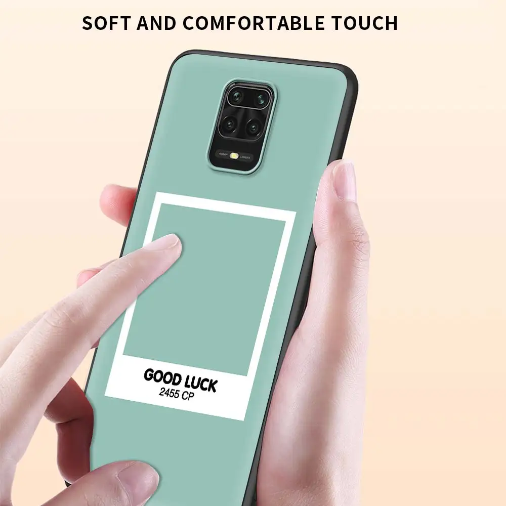 

Pantone Color Card Silicon Case for Xiaomi Redmi Note 10 9S 9 4G 8 Pro 8T 7 Funda Redmi 9 9A 9C 8A 7A 6 K30 K40 Pro Plus Coque