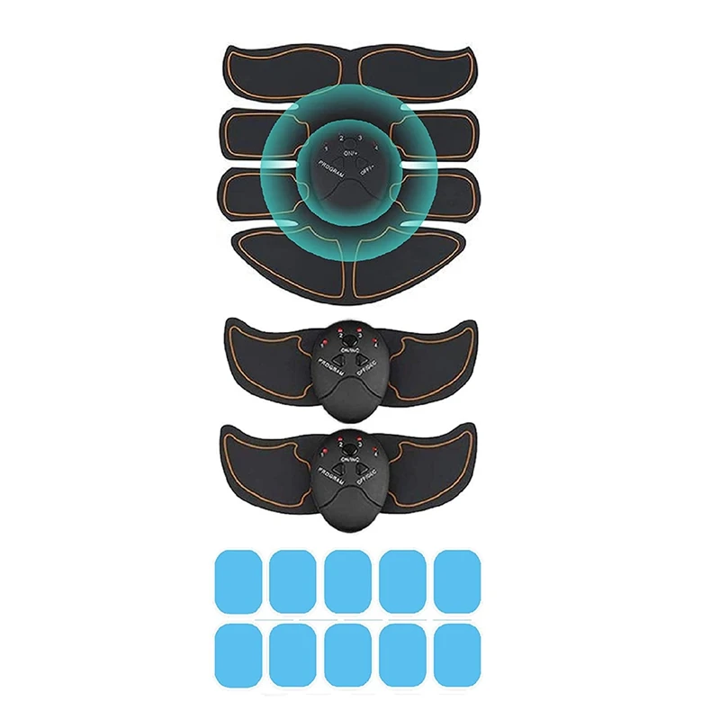 

Abs Stimulating,Body Abdominal Toning Belt Workout Portable Muscle Trainer Gym Home Office Exercise Fitness Workout