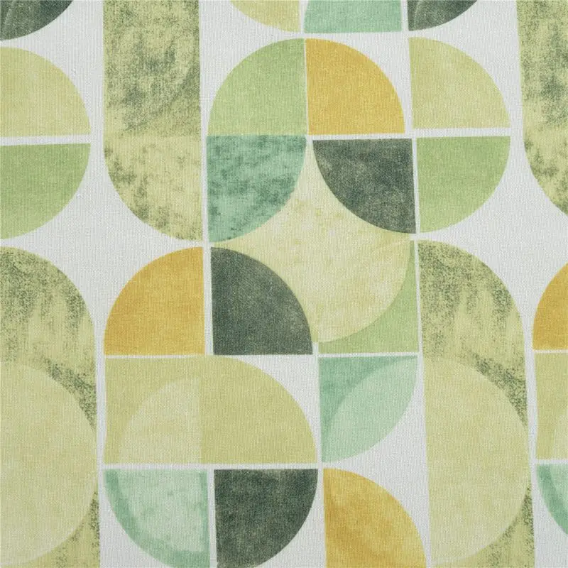 

European Style Modern Circle Graphic Curtains Home Bedroom Fabric Window Decoration Drapes
