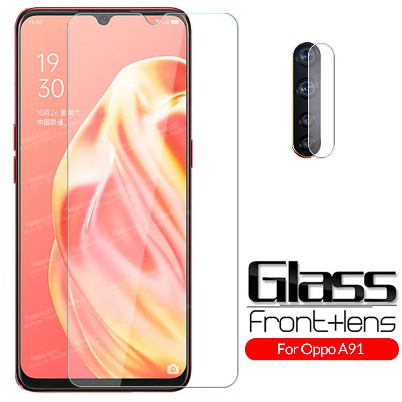 Закаленное стекло для объектива камеры Oppo A91 6 4 дюйма Opo Orro A 91 On OppoA91 безопасная