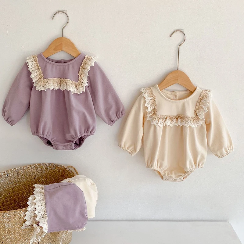 

На весну и осень для маленьких девочек, комплект одежды из хлопка с длинным рукавом в Корейском стиле Стиль одежда для малышей для маленьких...