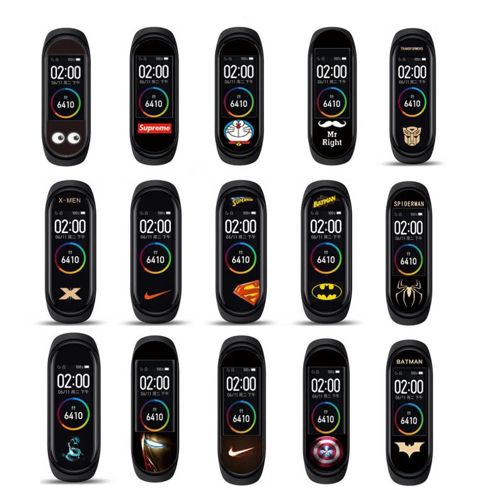 Для Xiaomi mi браслет miband 4 band Sport NFC Защитная крышка для экрана Новая цветная защитная